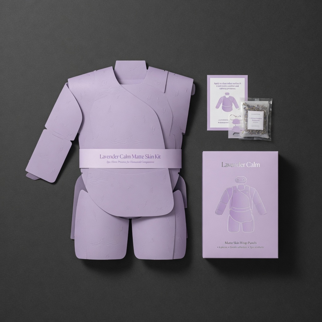 Lavender Calm Matte Skin Kit